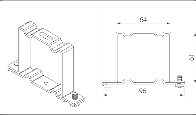 Étrier standard US/A