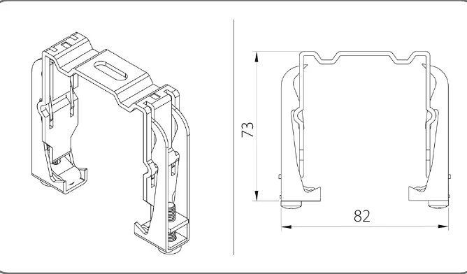 Étrier élastique US/B