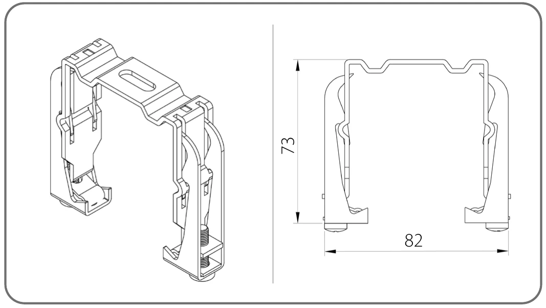 Étrier élastique — US/B